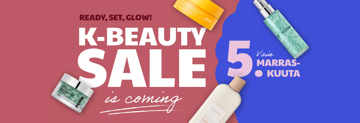 Only November 5 - K-Beauty Sale is coming!