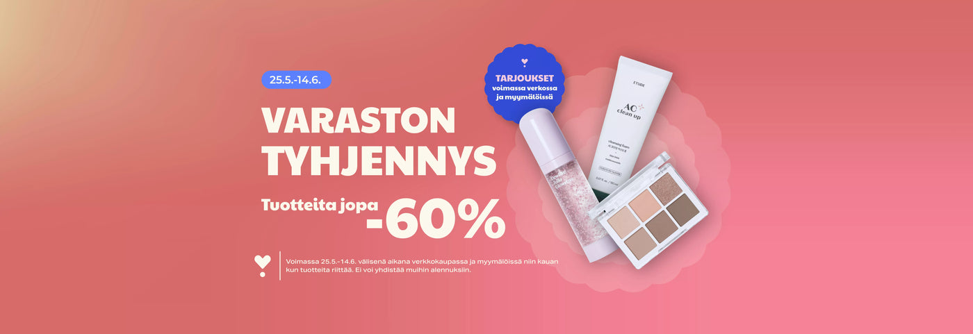 Stock clearance sale - Products up to -60%