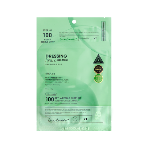 [VT Cosmetics] Reti-A Reedle Shot 100 2Step Hydrogel Mask