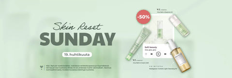 Skin Reset Sunday 50% off April 19, 2026