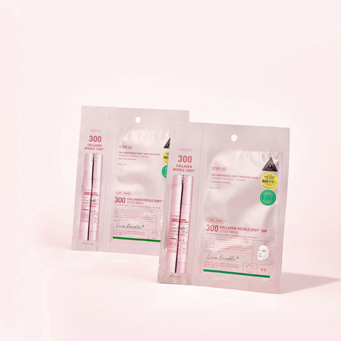 [VT Cosmetics] Collagen Reedle Shot 300 2Step Mask