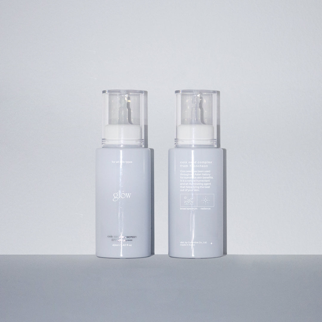 [glow] Sonnenschutzmittel aus Coix-Samen