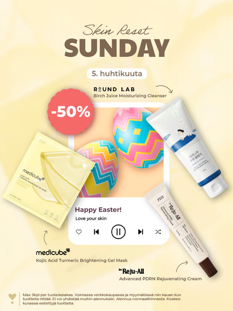 Skin Reset Sunday -50% 5.4.2026