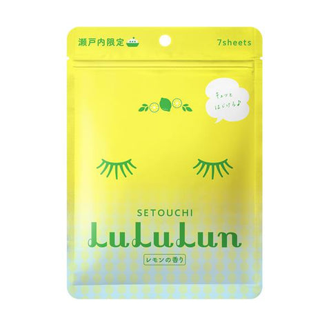 [LuLuLun] Premium Sheet Mask Setouchi Lemon (7pcs)