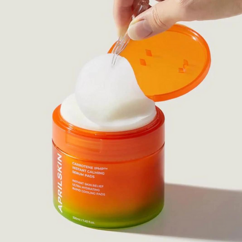 [APRILSKIN] Carrotene IPMP™ Instant Calming Serum Pads