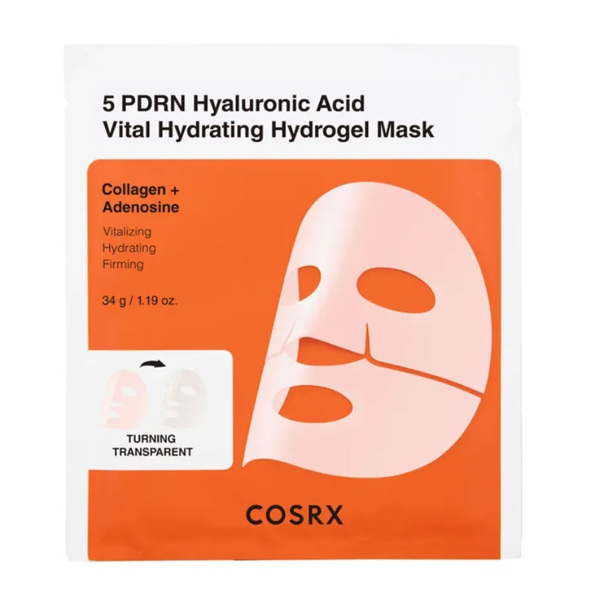 [COSRX] 5 PDRN Hyaluronic Acid Vital Hydrating Hydrogel Mask