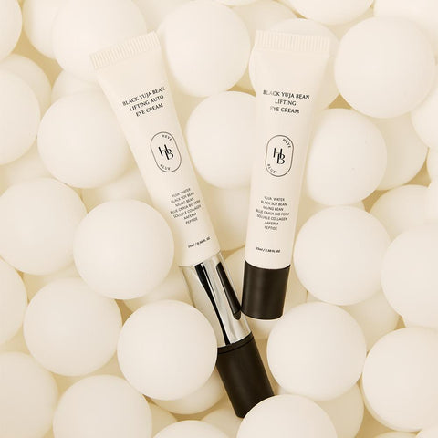 [HEVEBLUE] Black Yuja Bean Lifting Eye Cream