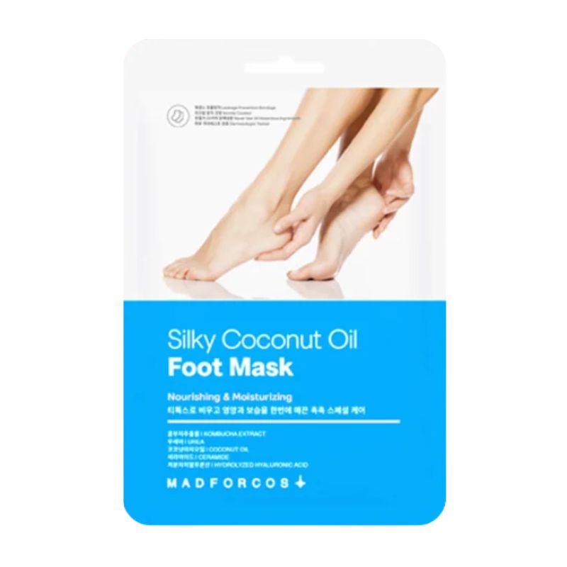[MADFORCOS] Silky Coconut Oil Foot Mask