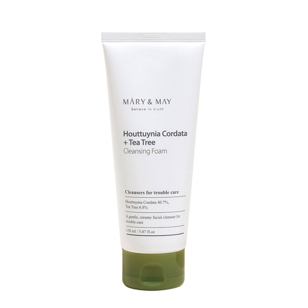 [Mary&May] Houttuynia Cordata + Tea Tree Reinigungsschaum