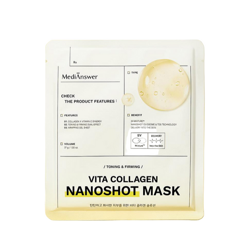 [MediAnswer] Vita Collagen Nanoshot Mask