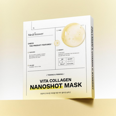 [MediAnswer] Vita Collagen Nanoshot Mask