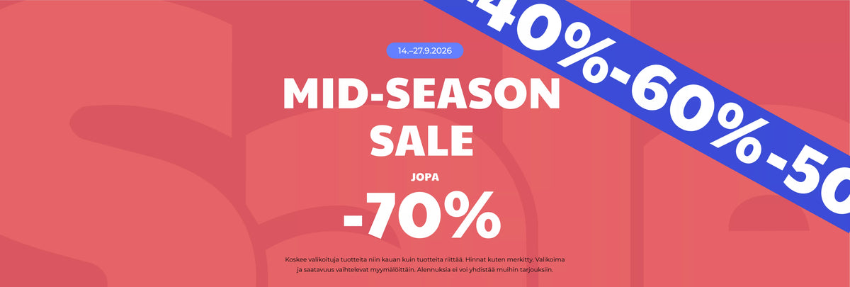 Mid-Season Sale up to 70% off