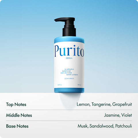 [Purito Seoul] Luminous Moisture Shea Butter Body Lotion