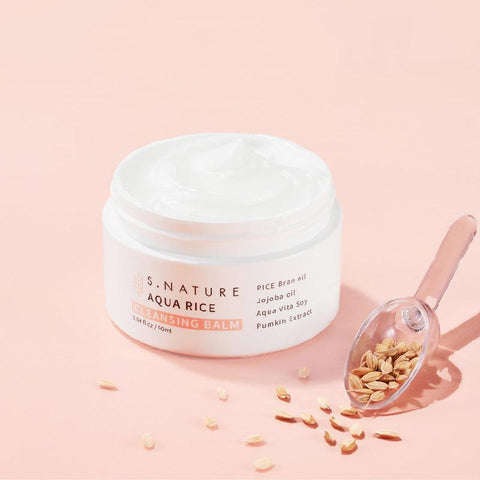 [S.NATURE] Aqua Rice Cleansing Balm