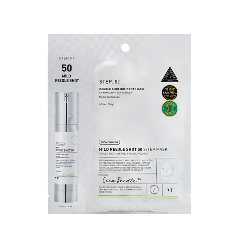 [VT Cosmetics] Mild Reedle Shot 50 2Step Maske