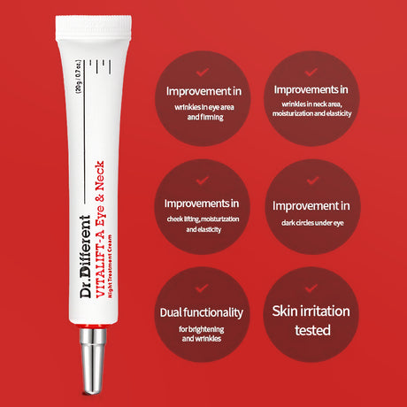 [Dr.Different] VITALIFT-A Eye & Neck info hyödyt