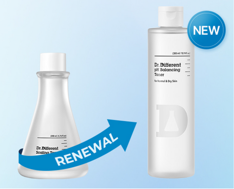 [Dr.Different] pH Balancing Toner (Normal & Dry Skin)