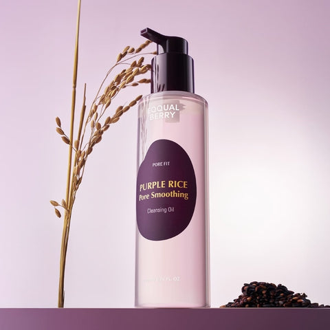 [EQQUALBERRY] Purple Rice Pore Smoothing Cleansing Oil