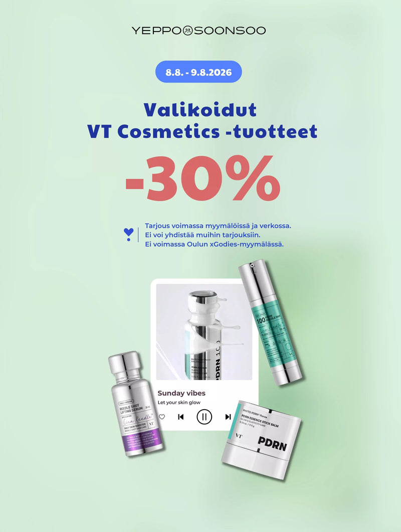 8.–9.8.2026: Ausgewählte VT Cosmetics-Produkte -30%