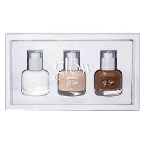 [glow] breathable blemish balm tailored shade match kit