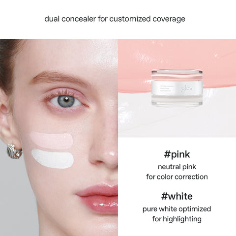 [glow] nicht trockener Concealer mit zwei Enden