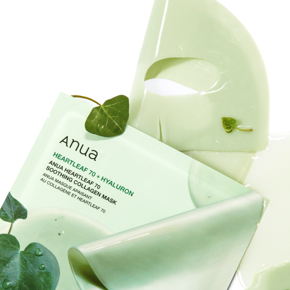 [Anua] Heartleaf 70 Soothing Collagen Mask