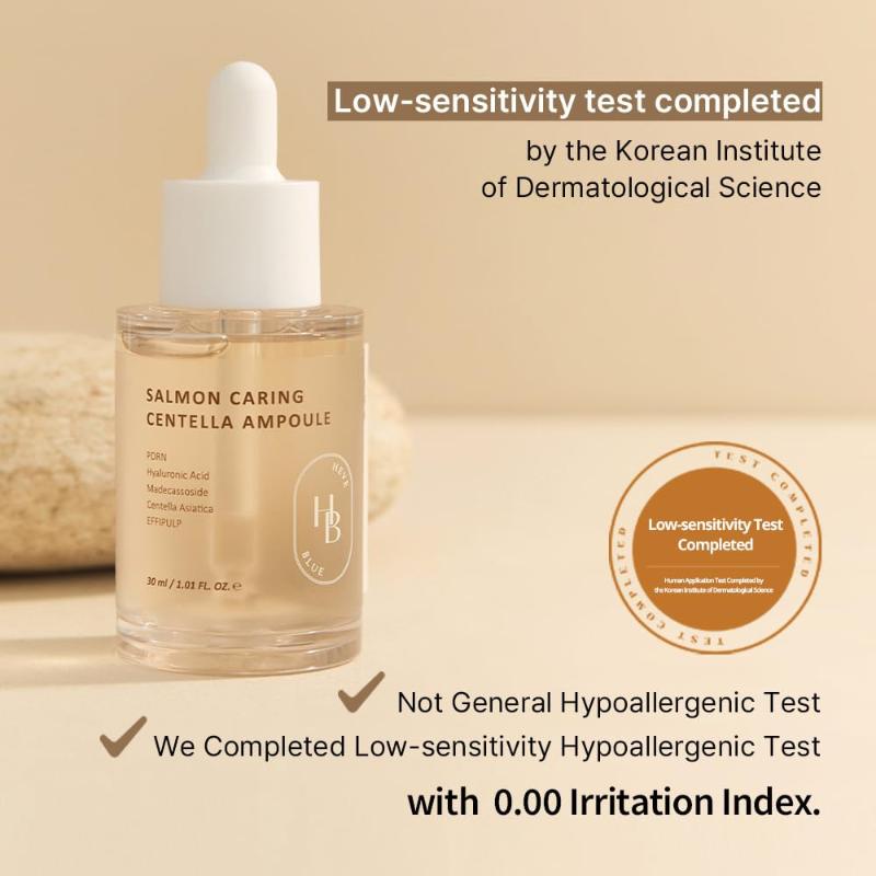 [HEVEBLUE] Salmon Caring Centella Ampulle
