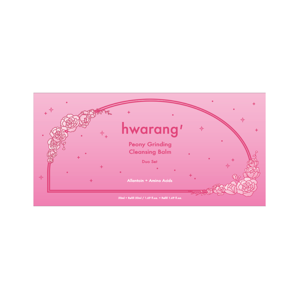 [hwarang'] Peony Grinding Cleansing Balm Duo Set