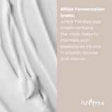 Isntree TW-Real Eye Cream ainesosat info