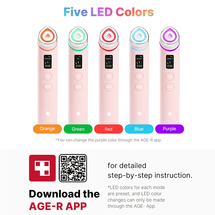 medicube AGE-R Booster Pro (Pink Edition) – Yeppo & Soonsoo