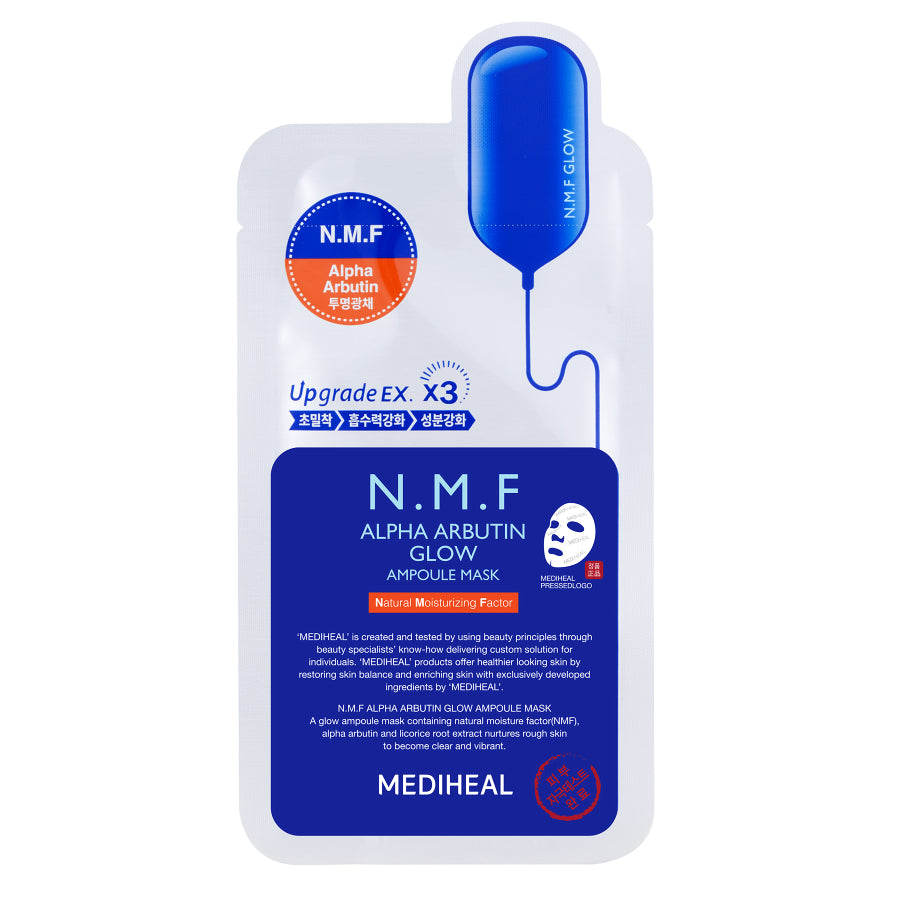 [Mediheal] N.M.F Alpha Arbutin Glow Ampoule Maske