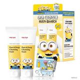 [Ma:nyo Factory] Minions X Ma:nyo Pure & Deep Cleansing Foam Geschenk-Duo-Set