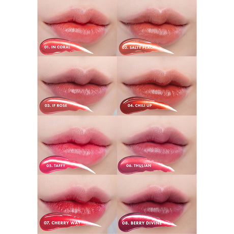 Rom&nd Dewyful Water Tint sävyt 01-08